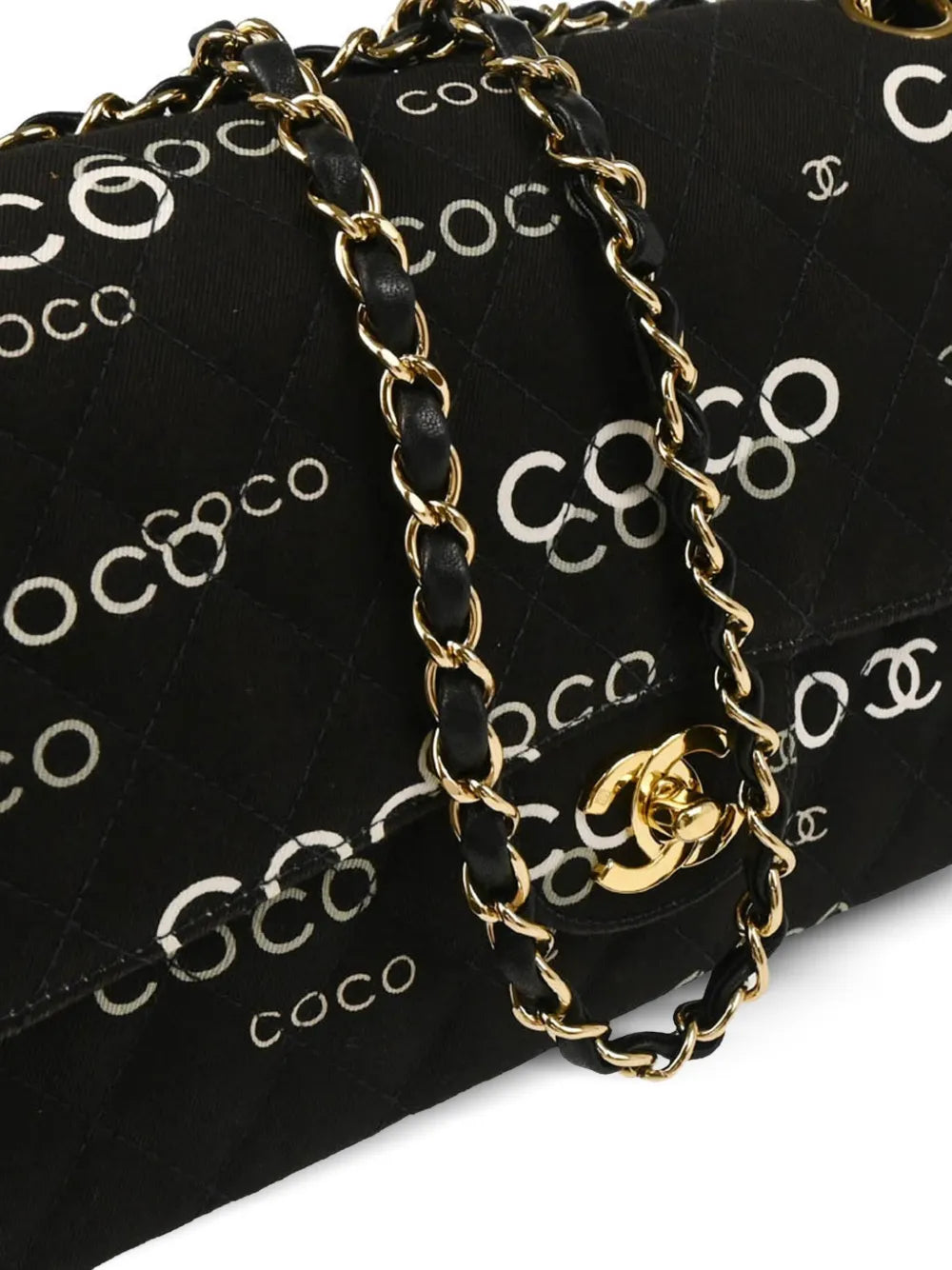 Pre-OwnedCHANEL Pre-Owned2002 medium Coco Classic Double Flap shoulder bag