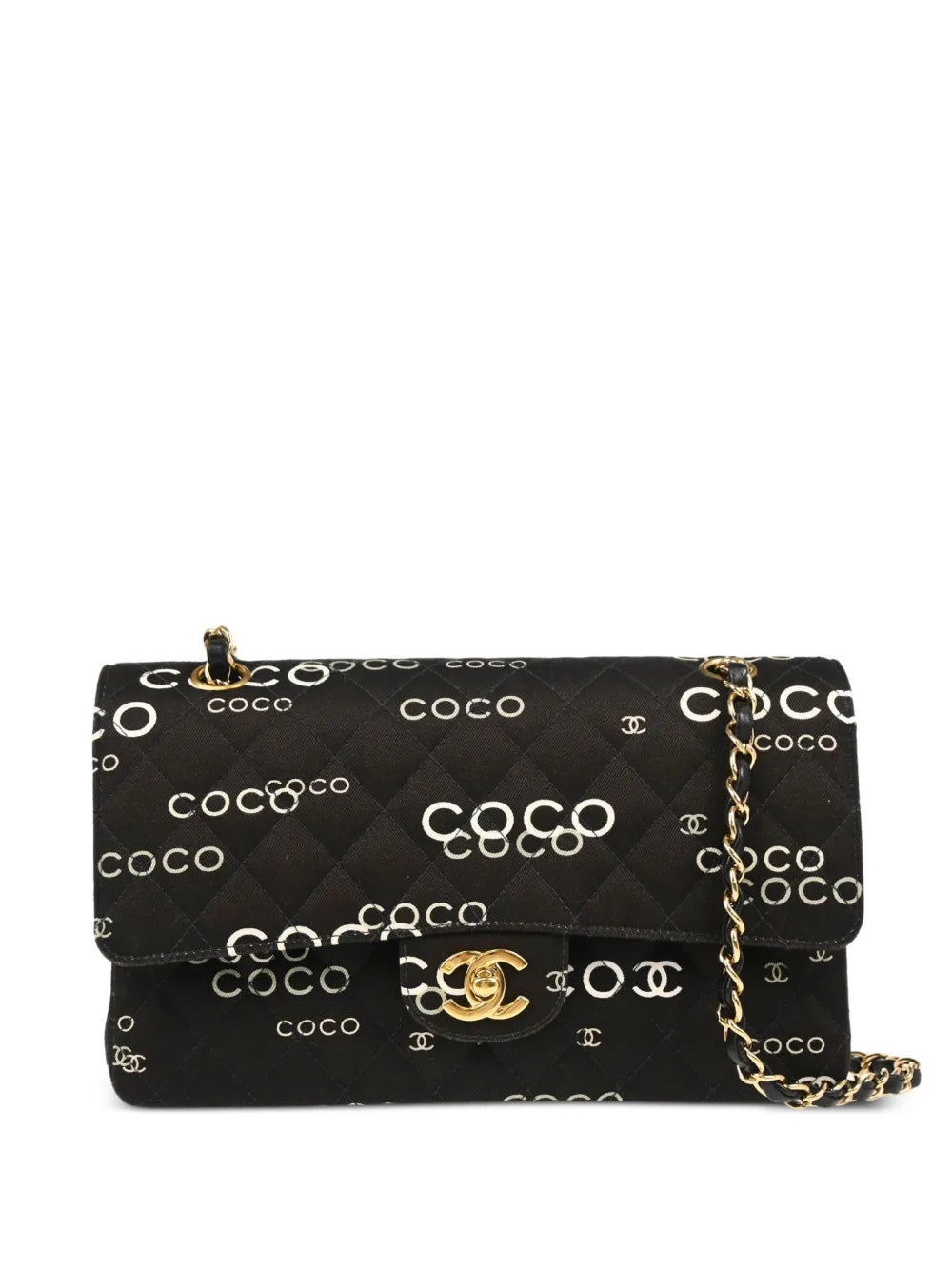 Pre-OwnedCHANEL Pre-Owned2002 medium Coco Classic Double Flap shoulder bag