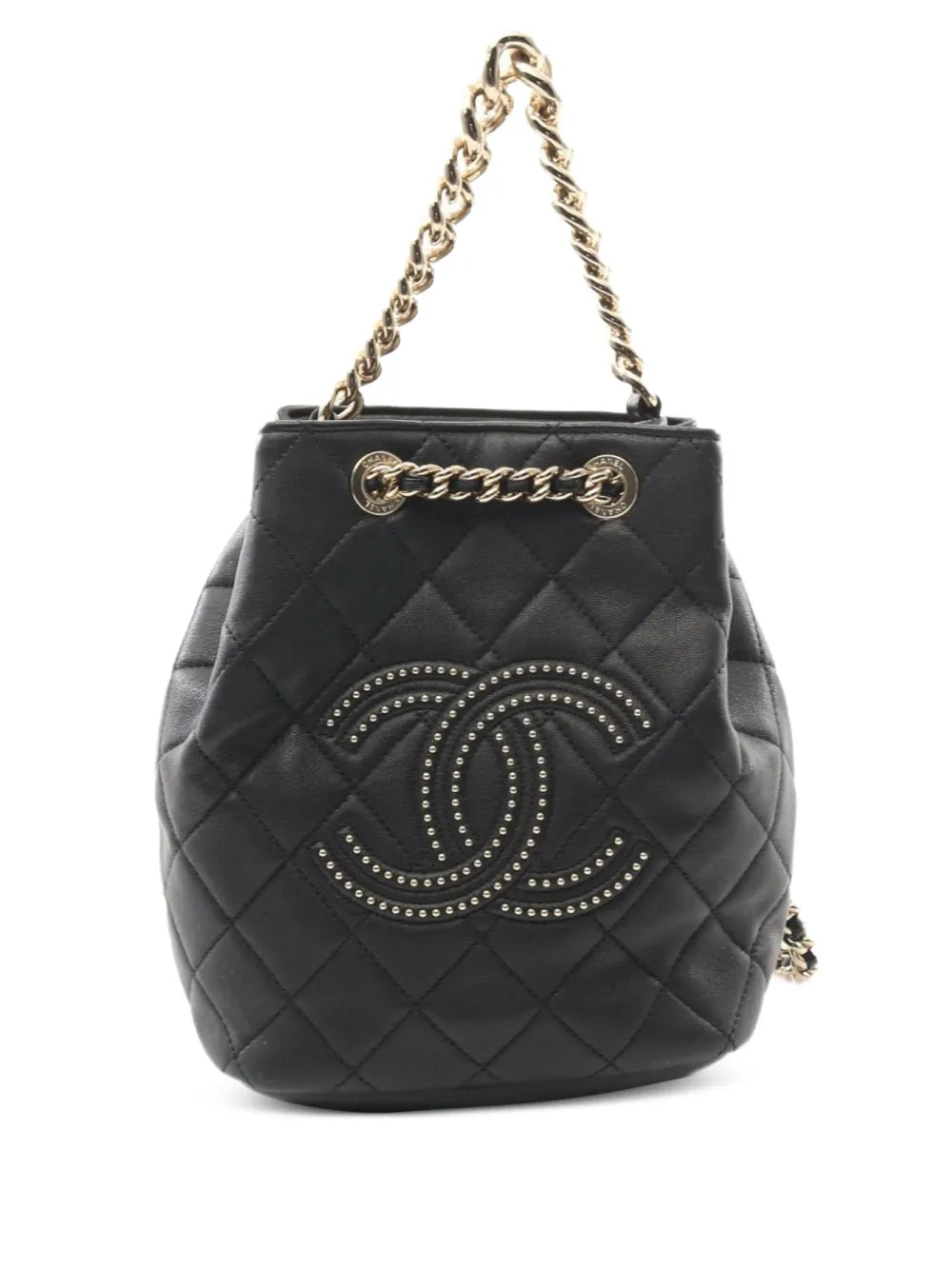 Pre-OwnedCHANEL Pre-Owned2019 Studs Coco Mark backpack