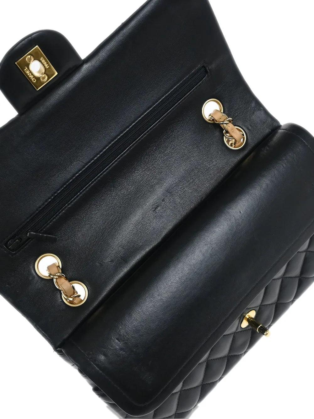Pre-OwnedCHANEL Pre-Owned2003 medium Double Flap shoulder bag