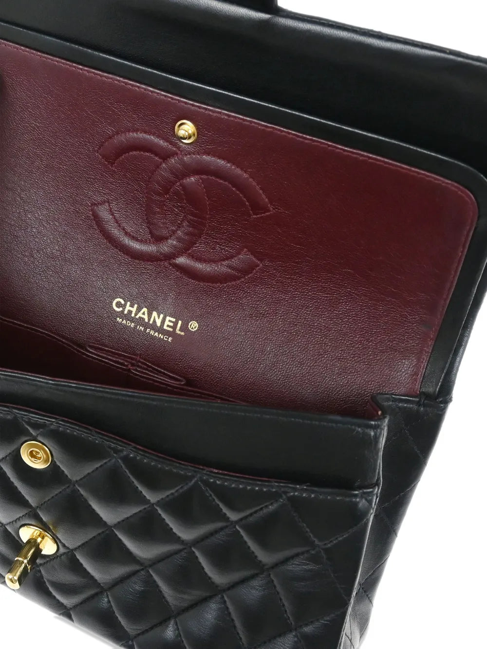 Pre-OwnedCHANEL Pre-Owned2003 medium Double Flap shoulder bag
