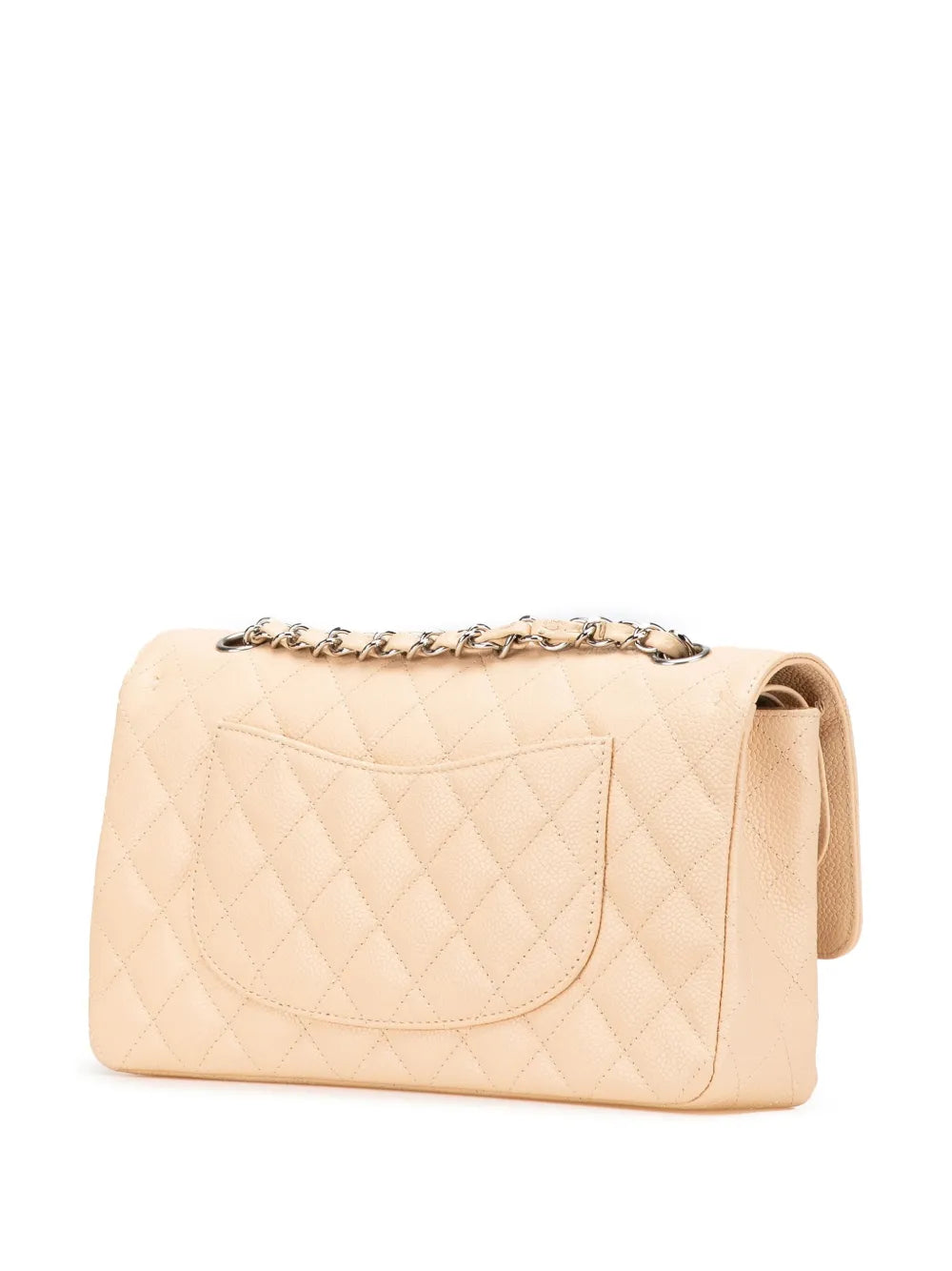 Pre-OwnedCHANEL Pre-Owned2008-2009 Medium Classic Caviar Double Flap shoulder bag