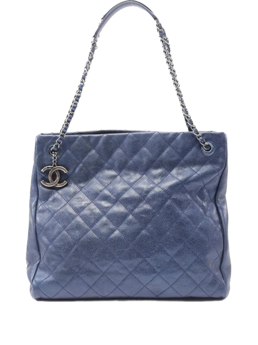 Pre-OwnedCHANEL Pre-Owned2012-2013 matelasscaviar-leather shoulder bag