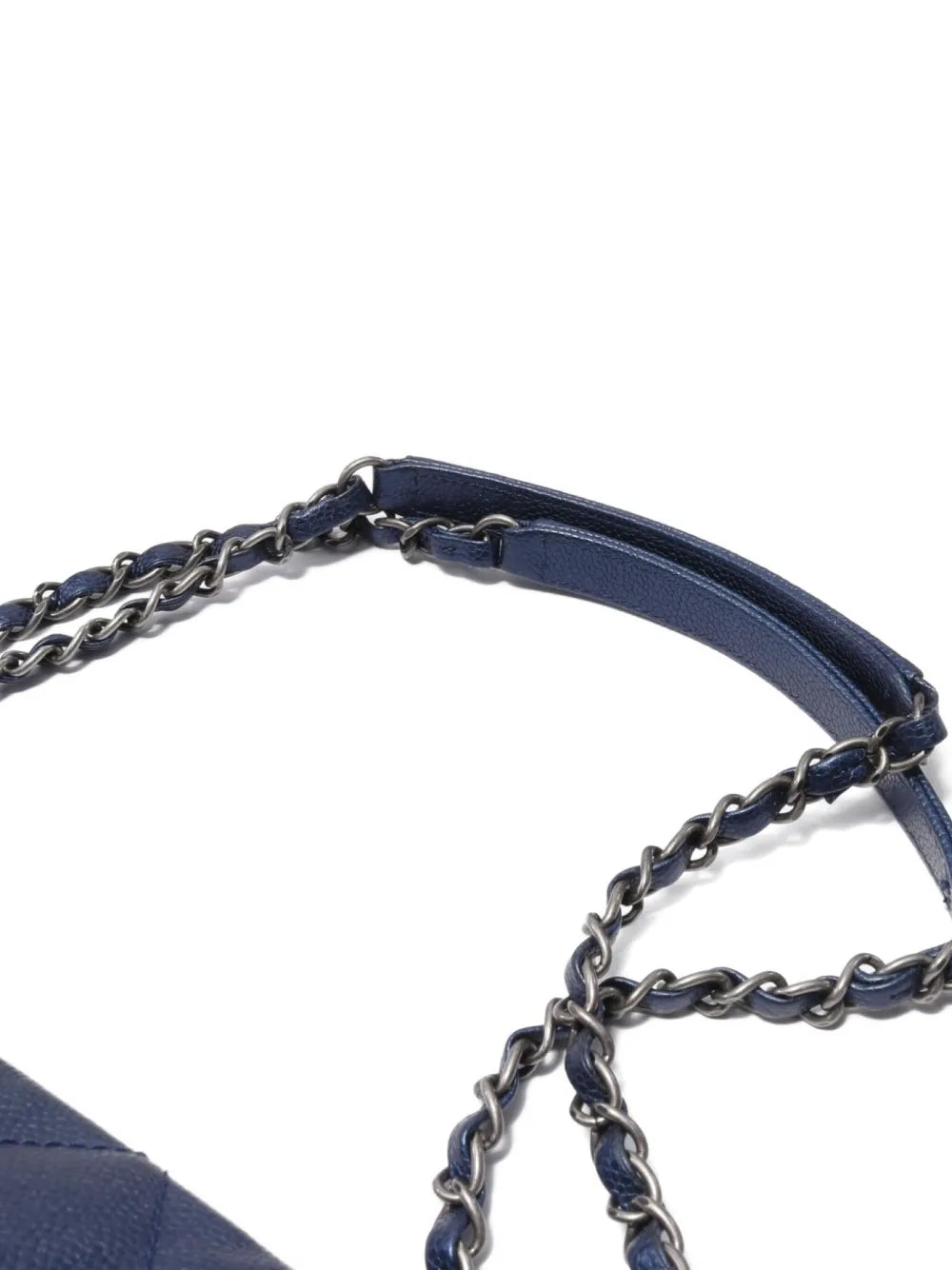 Pre-OwnedCHANEL Pre-Owned2012-2013 matelasscaviar-leather shoulder bag