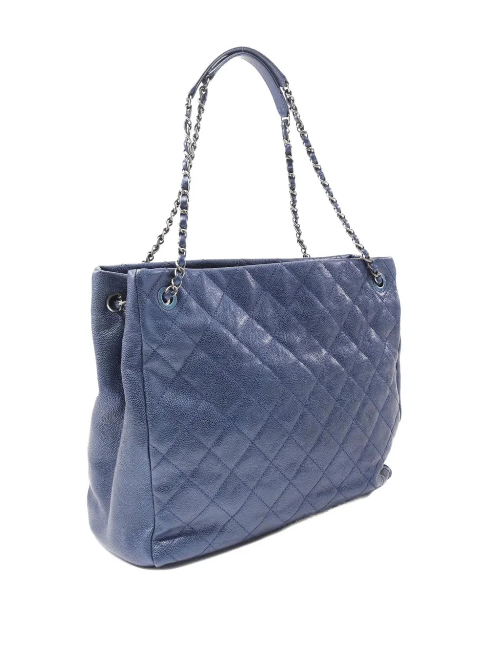 Pre-OwnedCHANEL Pre-Owned2012-2013 matelasscaviar-leather shoulder bag