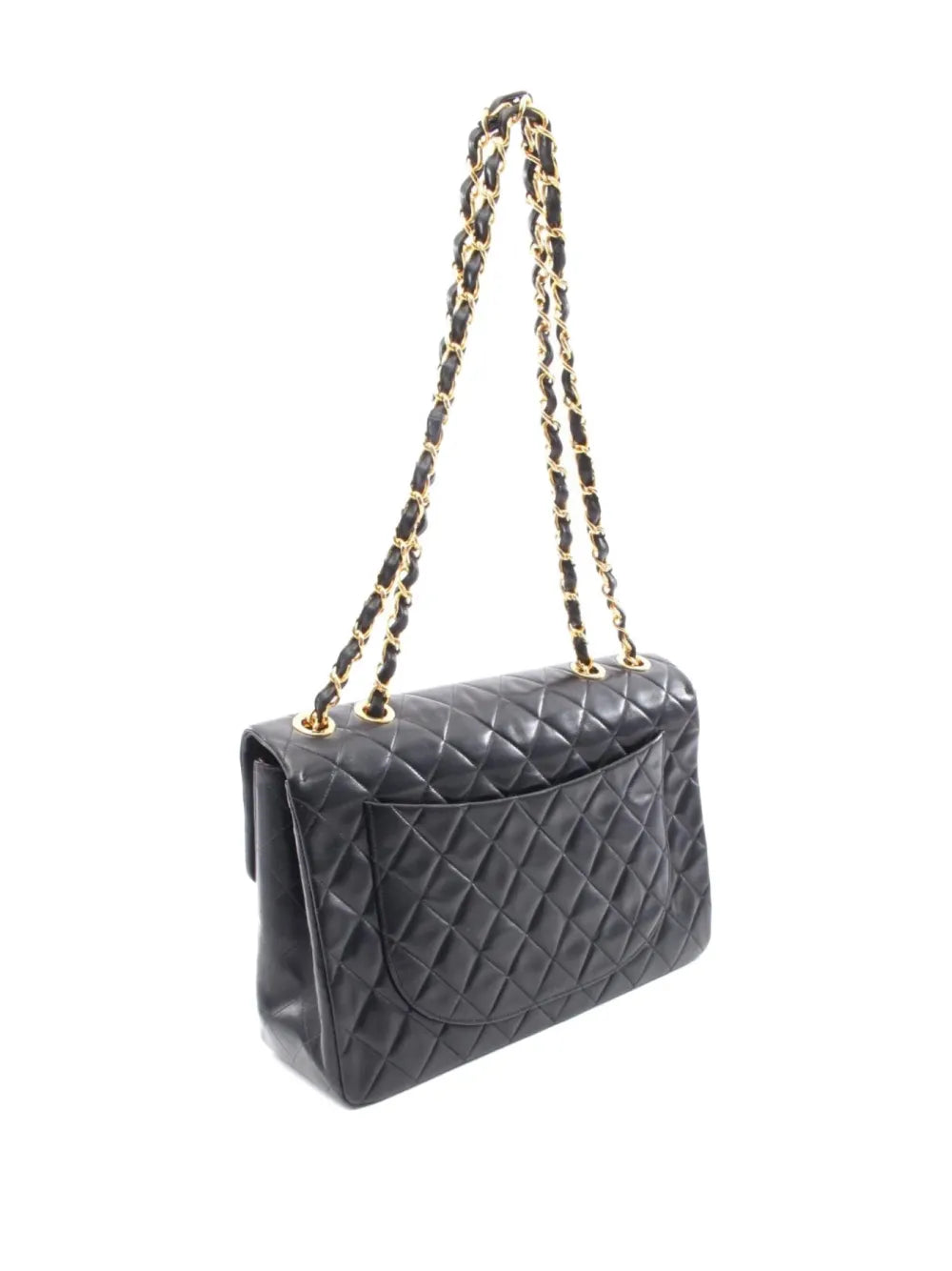 Pre-OwnedCHANEL Pre-Owned1994 Decamatlasslambskin shoulder bag