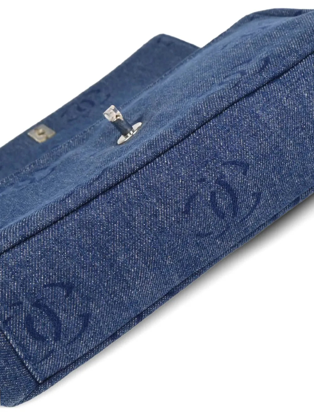 Pre-OwnedCHANEL Pre-Owned2002 interlocking-CC denim handbag