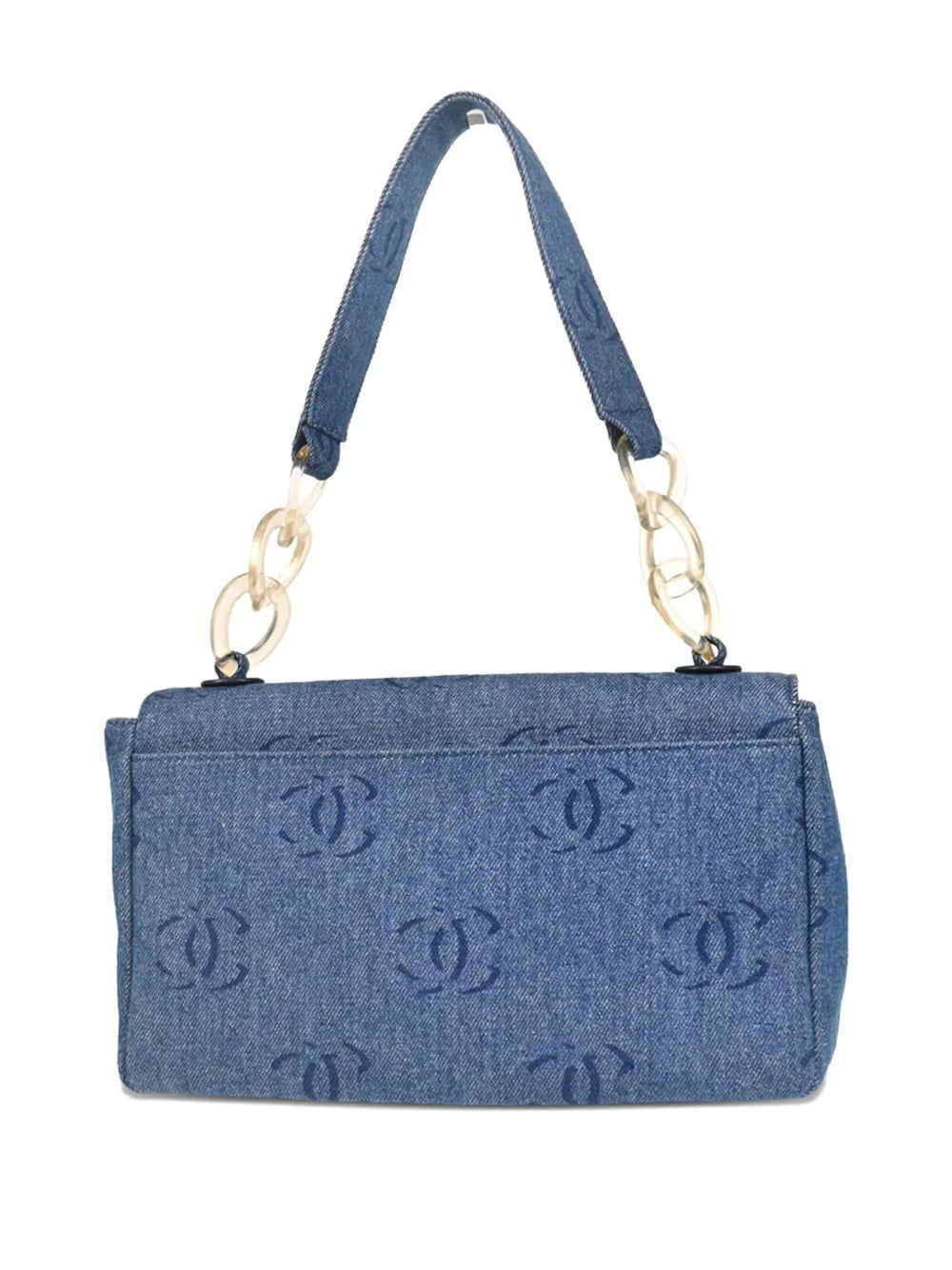 Pre-OwnedCHANEL Pre-Owned2002 denim handbag