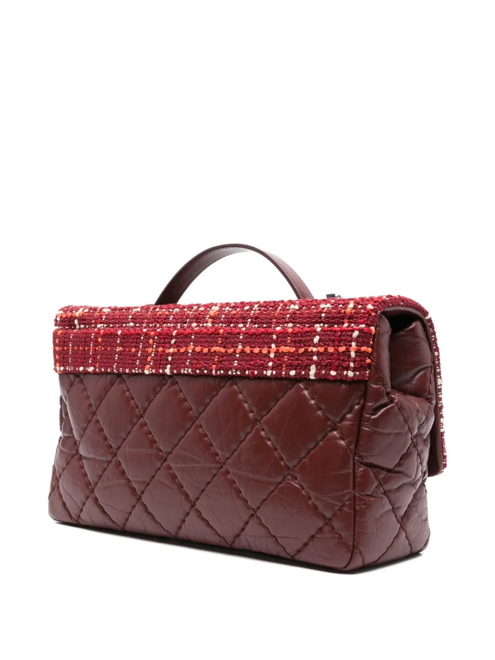 Pre-OwnedCHANEL Pre-OwnedAirlines tweed flap shoulder bag