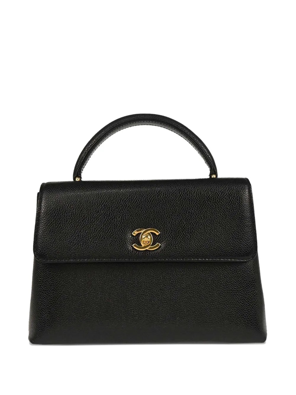 Pre-OwnedCHANEL Pre-Owned1998 Kelly caviar-leather handbag