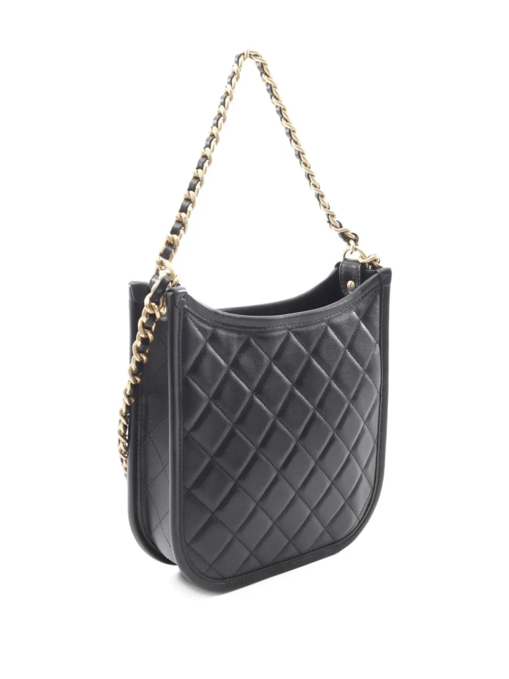 Pre-OwnedCHANEL Pre-Owned2021s Hobo Chain quilted cross body bag