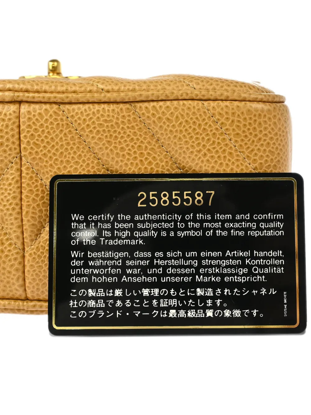 Pre-OwnedCHANEL Pre-Owned1992 Chevron Tassel camera bag