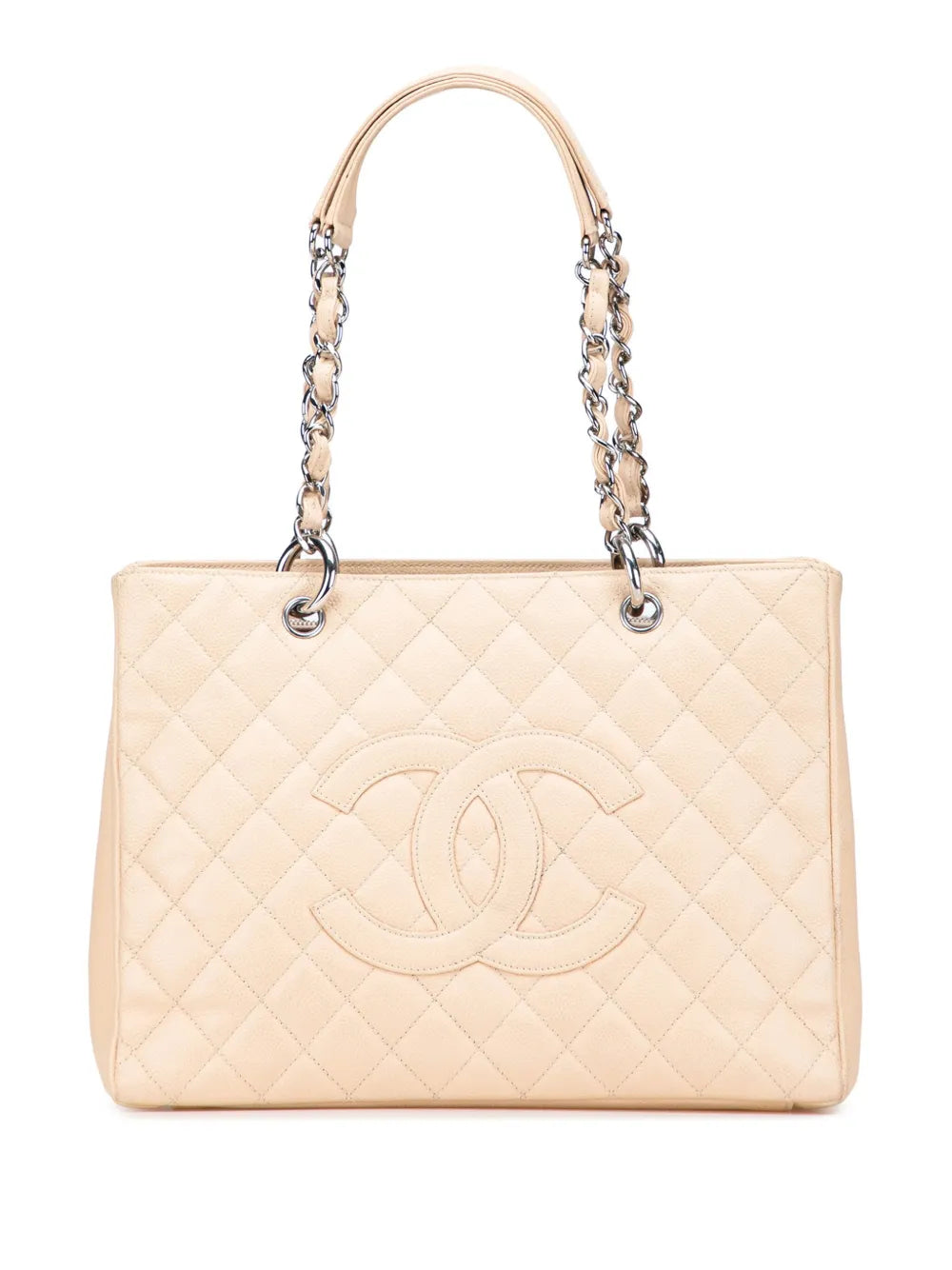 Pre-OwnedCHANEL Pre-Owned2009-2010 Caviar Grand Shopping tote bag