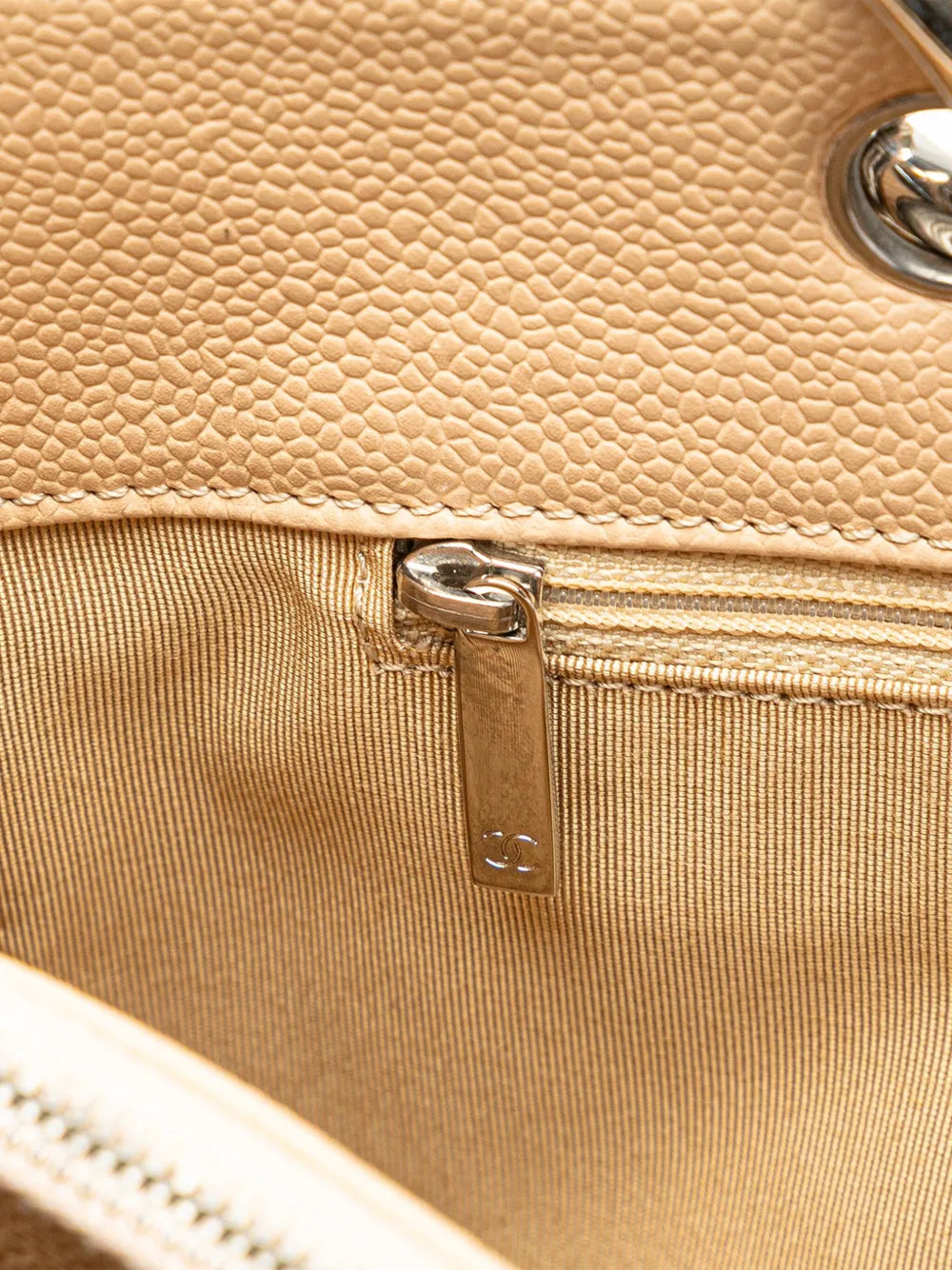 Pre-OwnedCHANEL Pre-Owned2009-2010 Caviar Grand Shopping tote bag