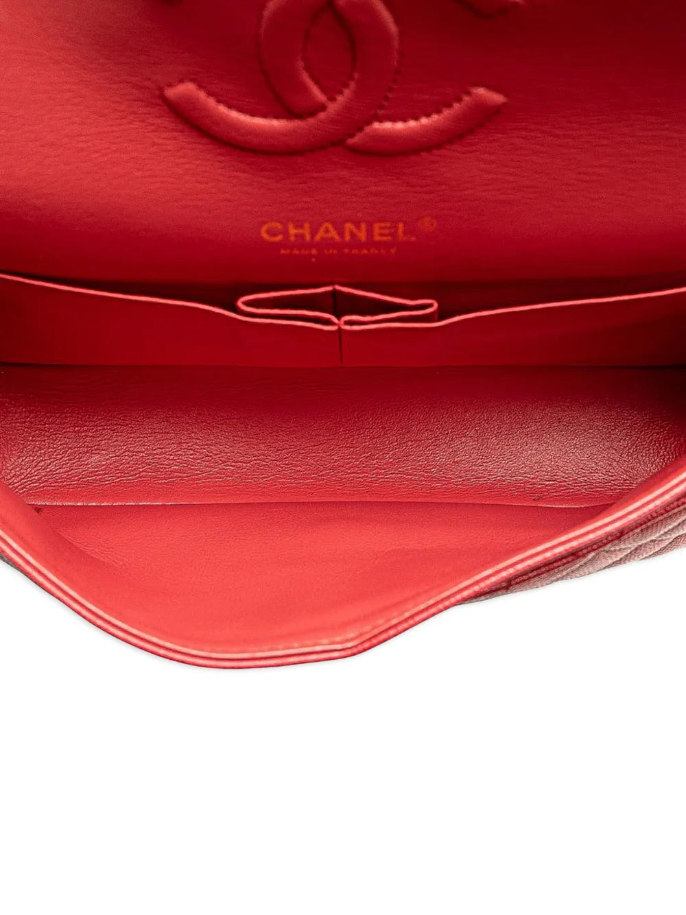 Pre-OwnedCHANEL Pre-Owned2016-2017 Medium Classic Caviar Double Flap shoulder bag