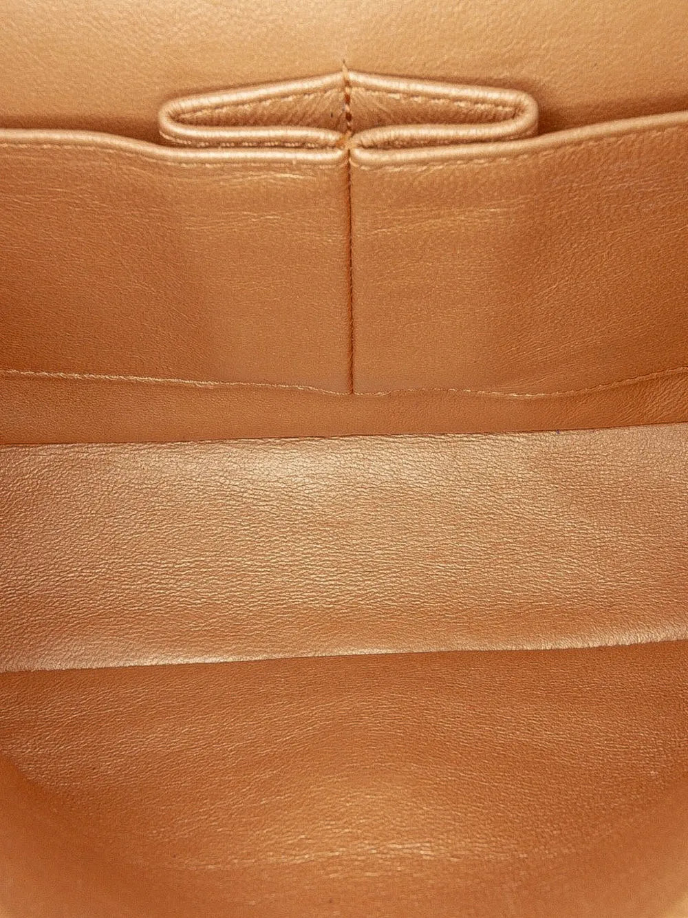 Pre-OwnedCHANEL Pre-Owned2010-2011 Medium Classic Metallic Caviar Double Flap shoulder bag