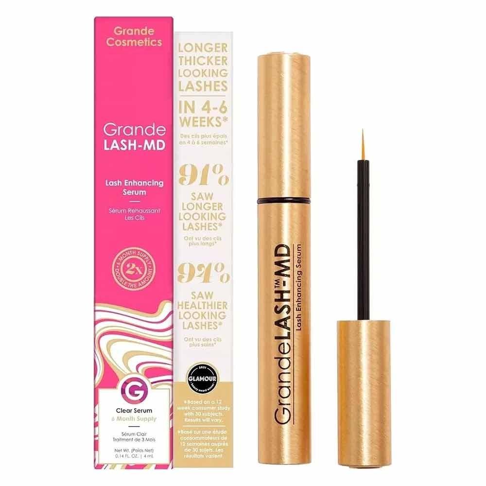 Grande Cosmetics GrandeLASH-MD XTRA FRESH Eyelash Enhancing Serum 4ml | Clear Lash Serum | New