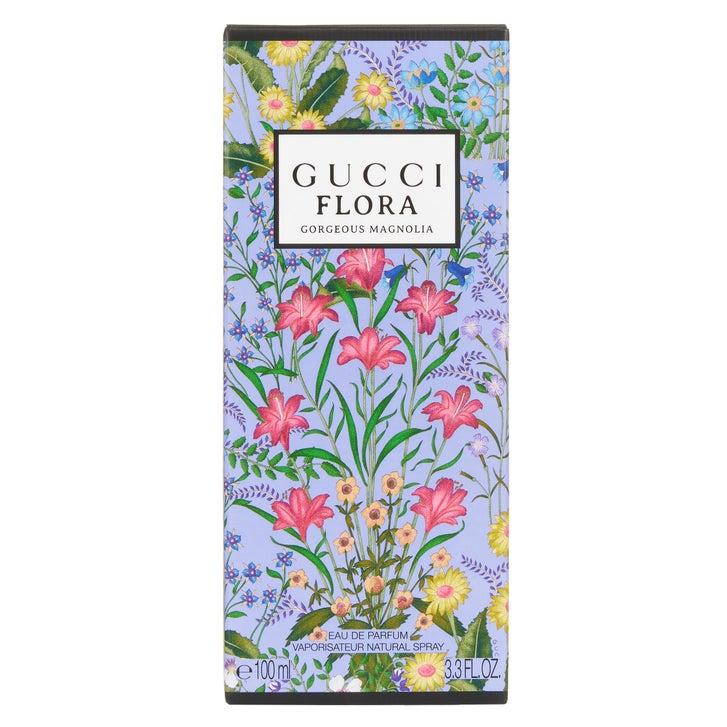 Gucci Flora Gorgeous Magnolia Eau De Parfum Spray 100ml / 3.3 oz | Luxury Women's Fragrance | Sealed Box