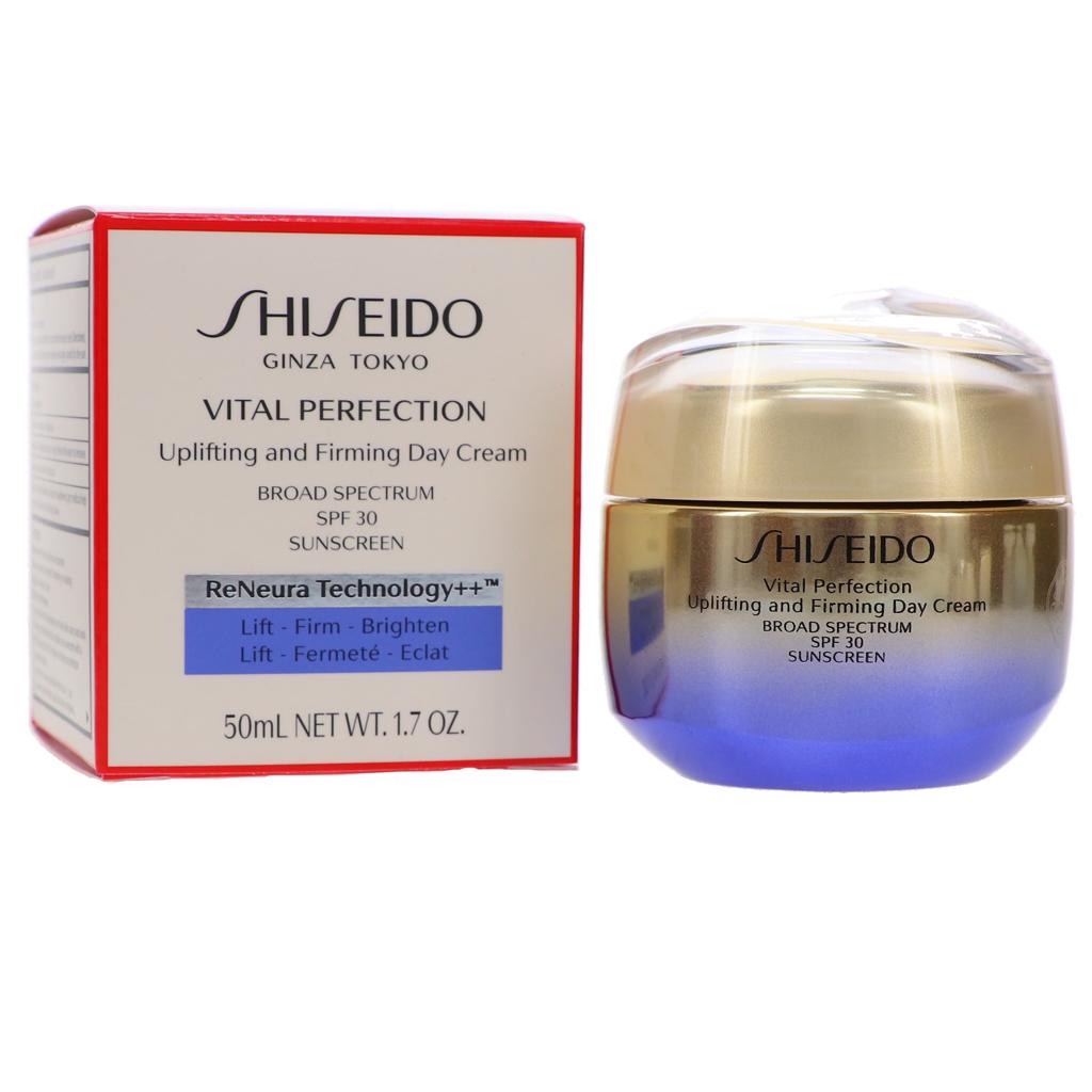 Shiseido Vital Perfection Uplifting & Firming Day Cream 50ml / 1.7oz | Anti-Aging Moisturizer | New In Box